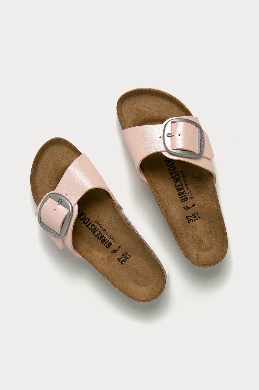 Birkenstock шльопанці на пласкому підборі жіночі